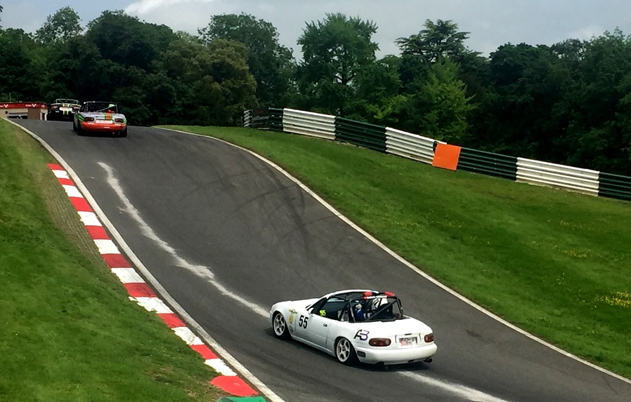 Up the hill at Cadwell Park